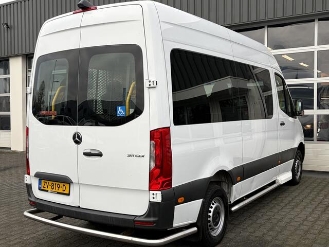 Mercedes-Benz 311 CDI Sprinter Tourer Automaat L2 366 HD Euro 6 Airco Rolstoel-lift Invalide vervoer 9 persoons 2 Rolstoelplaatsen Groepsvervoer Buurtbus