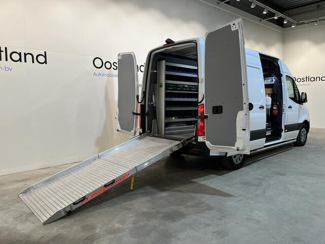 Mercedes-Benz 311 CDI Sprinter L2H2 RWD / Euro 6 / Servicebus / Bott inrichting / 220V / Airco / Oprijplaat / Compressor / CarPlay / Camera