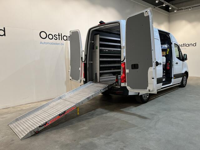 Mercedes-Benz 311 CDI Sprinter L2H2 RWD / Euro 6 / Servicebus / Bott inrichting / 220V / Airco / Oprijplaat / Compressor / CarPlay / Camera
