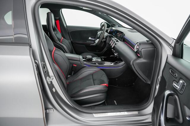 Mercedes-Benz A-KLASSE 35AMG 306pk 4MATIC Edition 1 |dealer onderhouden|Aero pack|panoramadak|Burmester|schaalstoelen|memory|360 camera|HUD|blind spot|adaptive cruise control|