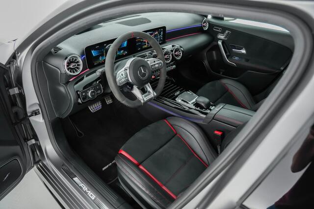 Mercedes-Benz A-KLASSE 35AMG 306pk 4MATIC Edition 1 |dealer onderhouden|Aero pack|panoramadak|Burmester|schaalstoelen|memory|360 camera|HUD|blind spot|adaptive cruise control|