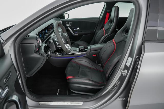 Mercedes-Benz A-KLASSE 35AMG 306pk 4MATIC Edition 1 |dealer onderhouden|Aero pack|panoramadak|Burmester|schaalstoelen|memory|360 camera|HUD|blind spot|adaptive cruise control|