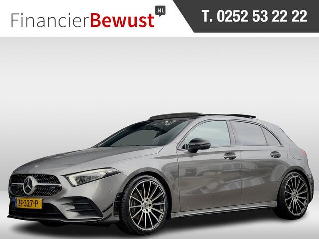 Mercedes-Benz A-KLASSE 220 AUT7 35AMG-PAKKET 285PK PANODAK LEDER CAMERA DIGI-DASH APPLE-CARPLAY LED LMV-19INCHE PDC