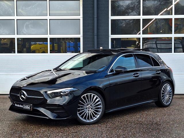 Mercedes-Benz A-KLASSE 200 AMG Line | Premium Plus | Panoramadak | 360° Camera | Memory pakket | Head-up Display | Sfeerverlichting | Keyless-GO | Multibeam LED | Dodehoekassistentie