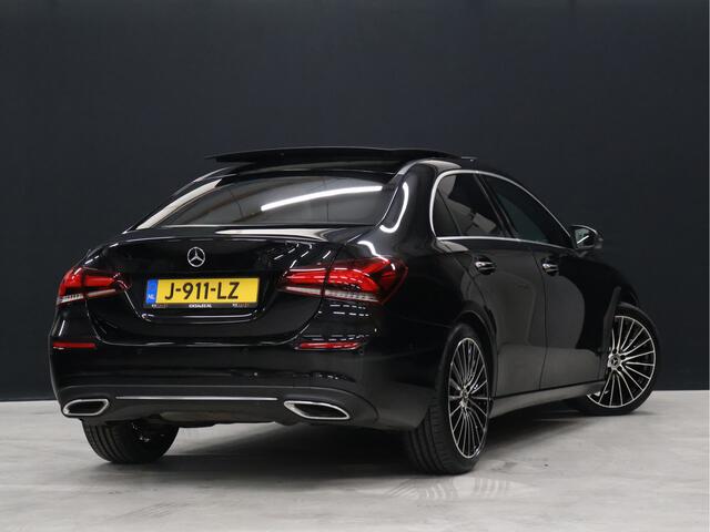 Mercedes-Benz A-KLASSE 180 Sport Luxury [TREKHAAK INKLAPBAAR, SCHUIFKANTELDAK, MEMORY SEATS, BURMESTER SOUND, CAMERA, STOELVERWARMING, VOL LEDER, BLUETOOTH, CRUISE, CLIMATE, NIEUWSTAAT]