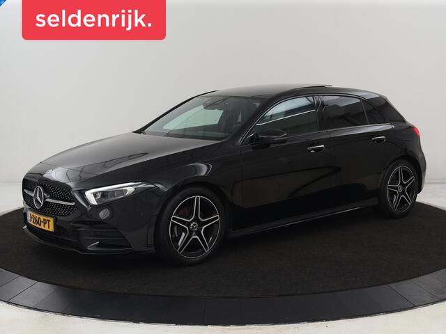 Mercedes-Benz A-KLASSE 160 AMG | Panoramadak | Carplay | Matrix LED | Memory | Stoelverwarming | Leder/Alcantara | Sfeerverlichting | Keyless | Widescreen | Navigatie | Camera