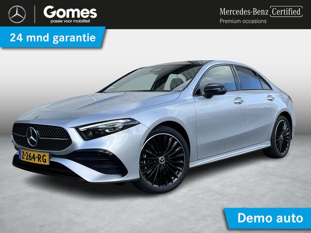 Mercedes-Benz A-KLASSE Limousine 250 e AMG Line | Night Pakket | Panoramadak | Premium Pakket | Multibeam LED Koplampen | Dodehoekassistent | Advanced Sound System | Apple CarPlay | Android Auto | Sfeerverlichting | Stoelverwarming | Achteruitrijcamera