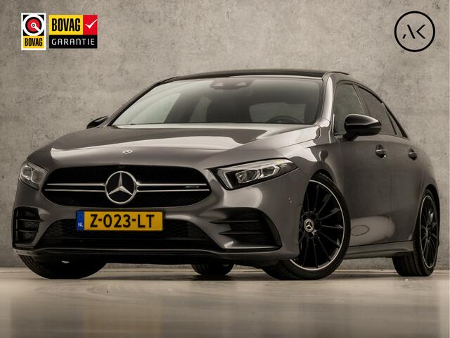 Mercedes-Benz A-KLASSE 200 Premium Plus AMG Automaat 164Pk (APPLE CARPLAY, PANORAMADAK, SFEERVERLICHTING, STOELVERWARMING, CAMERA, SPORTSTOELEN, NIEUWE APK, NIEUWSTAAT)