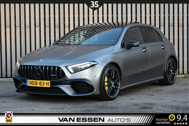 Mercedes-Benz A-KLASSE AMG 45 S 4MATIC+ Premium Plus Pano Burmester Head-Up 360-Camera ACC Sfeerverlichting