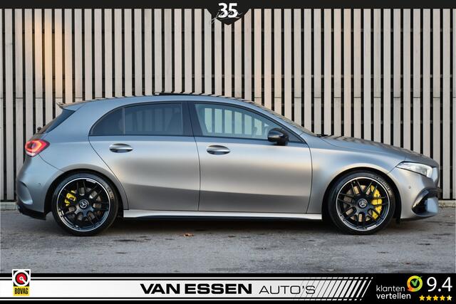 Mercedes-Benz A-KLASSE AMG 45 S 4MATIC+ Premium Plus Pano Burmester Head-Up 360-Camera ACC Sfeerverlichting