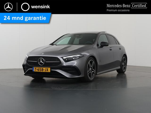 Mercedes-Benz A-KLASSE 180 AMG Line | Premium pack | Night pakket | Panoramadak | Stoelverwarming |