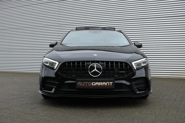 Mercedes-Benz A-KLASSE AMG 35 4MATIC AMG NightPakket (Pano Performance/Memory Burmester Carplay Distronic 360Camera 19InchAMG PrivacyGlass)