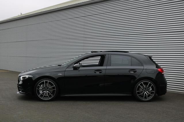 Mercedes-Benz A-KLASSE AMG 35 4MATIC AMG NightPakket (Pano Performance/Memory Burmester Carplay Distronic 360Camera 19InchAMG PrivacyGlass)