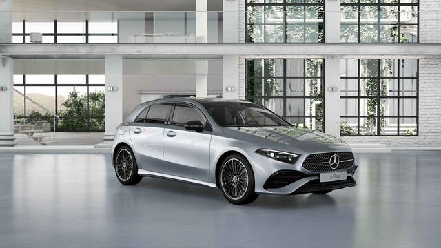 Mercedes-Benz A-KLASSE 250e Business Solution AMG | Panoramaschuifdak | AMG Plus Line | Head up | Nightpakket | 19 inch AMG-velgen |