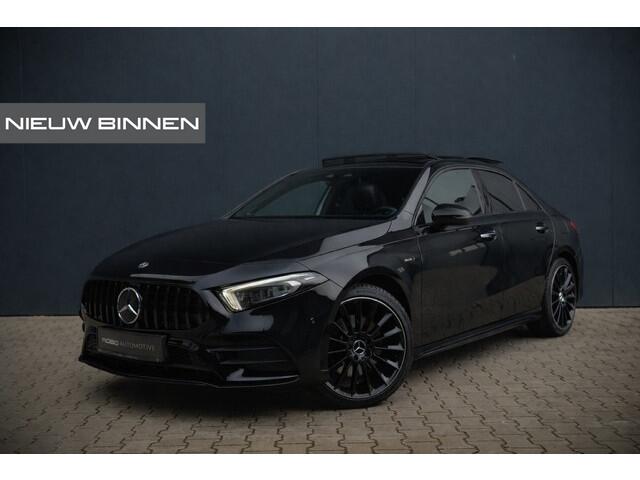Mercedes-Benz A-KLASSE 250 e Premium Plus | Panoramadak | Ambiance Verlichting | Stoelverwarming | Camera | Navigatie | Apple Carplay | Keyless | Cruise Control | DAB |