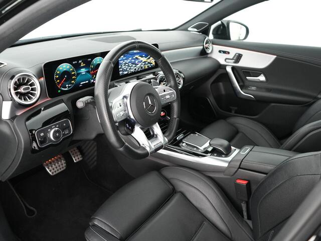 Mercedes-Benz A-KLASSE 45S AMG 485 pk 4MATIC+ Premium Plus |dealer onderhouden|Brabus verlagingsset|Milltek downpipe|schaalstoelen|panoramadak|Burmester|Aero pakket|memory|K&N luchtfilter|