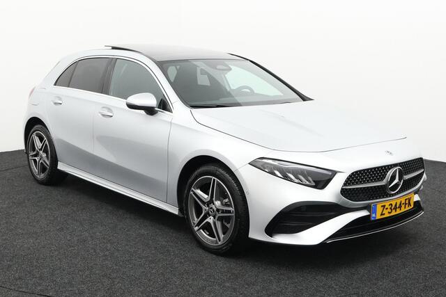 Mercedes-Benz A-KLASSE 250 e AMG | Panoramadak | Dodehoekassistent | Privacy Glas Achter | Sfeerverlichting | Stoelverwarming | Parkeersensoren |