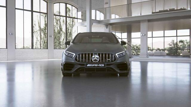 Mercedes-Benz A-KLASSE AMG 45 S 4MATIC+ | Headup display | Night | AMG Aerodynamica pakket | Memory | Panoramadak |