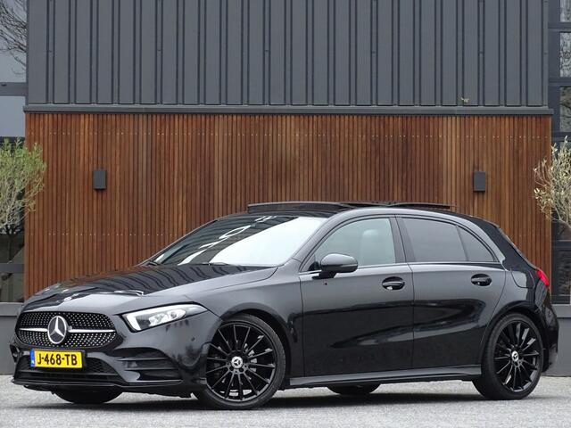 Mercedes-Benz A-KLASSE 180d Bns Sol. AMG-pakket / Burmester / dakraam / LED