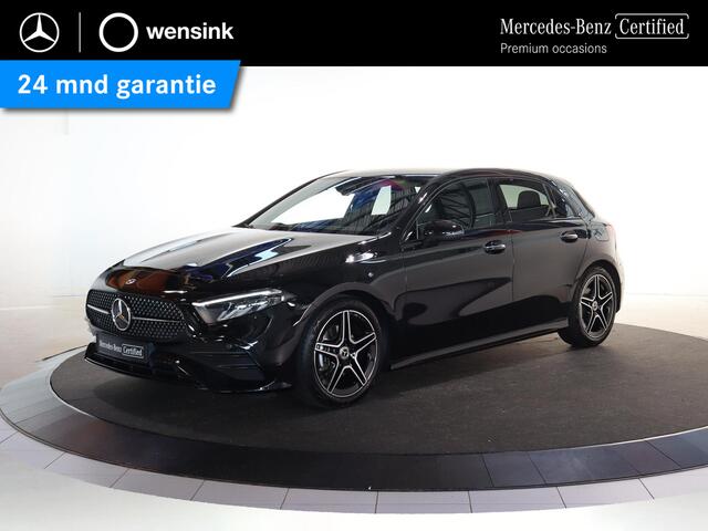 Mercedes-Benz A-KLASSE 180 Star Edition AMG Line | Night | Achteruitrijcamera | Led koplampen | Stoelverwarming | Getint glas |