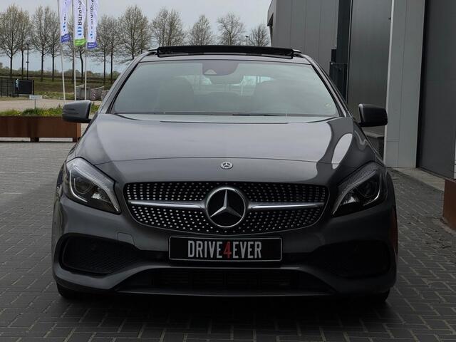 Mercedes-Benz A-KLASSE 200 d Bus. Sol. AMG M18 LAGE KM PANO NAVI LEDER LED 1E EIGG