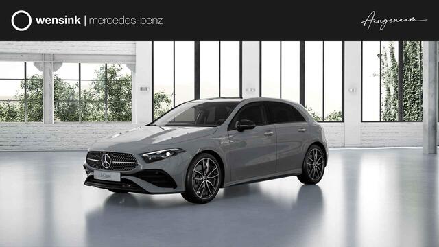 Mercedes-Benz A-KLASSE 250e Business Solution AMG | Panoramaschuifdak | AMG Line Plus pakket | 19"AMG-velgen | Head-up display | Dodehoekassistent |