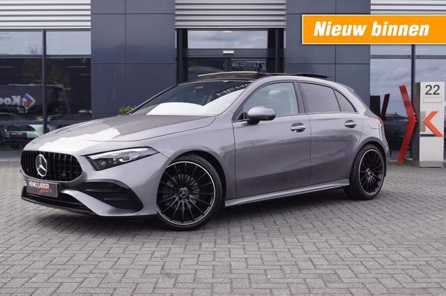 Mercedes-Benz A-KLASSE 200 AMG LINE / Panodak / Head-up/ Memory stoelen/ LED/Trekhaak afnb.