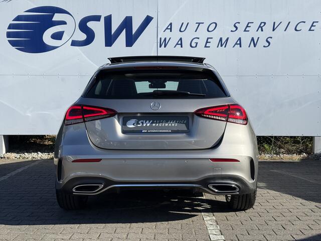 Mercedes-Benz A-KLASSE 250 4MATIC AMG-Line | Pano | Trekhaak | MultiBeam LED | Ambient Light | 19 inch
