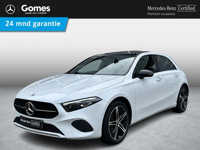 Mercedes-Benz A-KLASSE 250 e Luxury | Panoramadak | Achteruitrijcamera | Stoelverwarming | Sfeerverlichting | Dodehoekassistent | Multibeam LED | Apple & Android Carplay