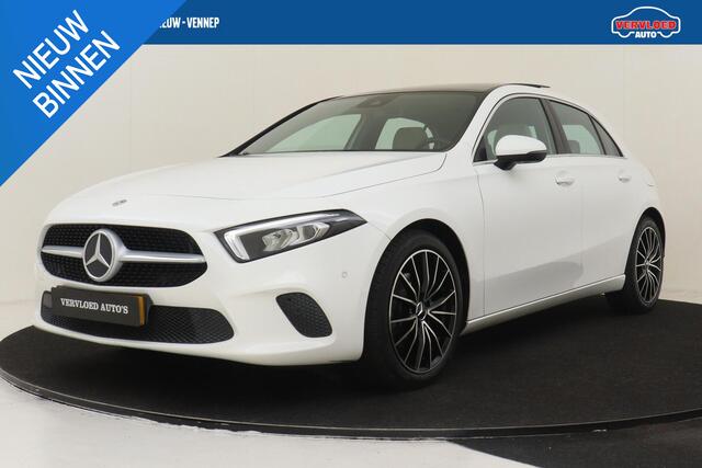 Mercedes-Benz A-KLASSE 200 -PANO.DAK|CAMERA|LEDER|KEYLESS|CARPLAY|PROGRESSIVE|STOELVERW.|18"