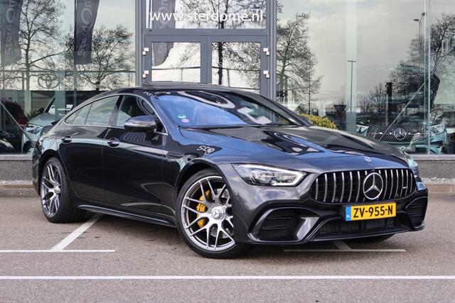 Mercedes-Benz AMG-GT 4-Door Coupe AMG 53 4MATIC+ Premium Plus I Performance stoelen I Achteras besturing I Luchtvering I Schuifdak I 360 camera I Distronic I Burmester I Head-up I Carbon pakket I I Nederlandse auto I 4 zitter I 1e eigenaar I Bruin leder I BTW auto I