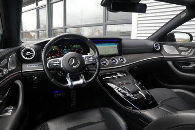 Mercedes-Benz AMG-GT 4-Door Coupe AMG 43 Premium Plus Burmester Ambient Nappa Leder Carbon Stoelvent.