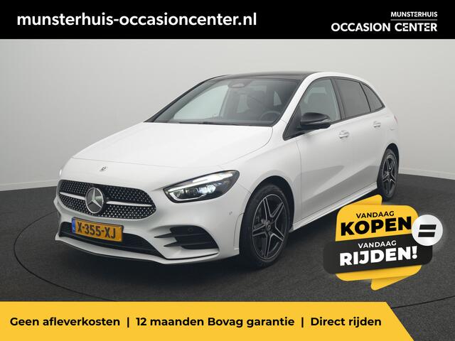 Mercedes-Benz B-KLASSE 250 e AMG Line - RIJKLAARPRIJS - Plug-in Hybrid - 360 Graden Camera - Adaptive Cruise Control - Apple Carplay - Android Auto - Elektrische Trekhaak - Elektrisch Glazen Panoramadak