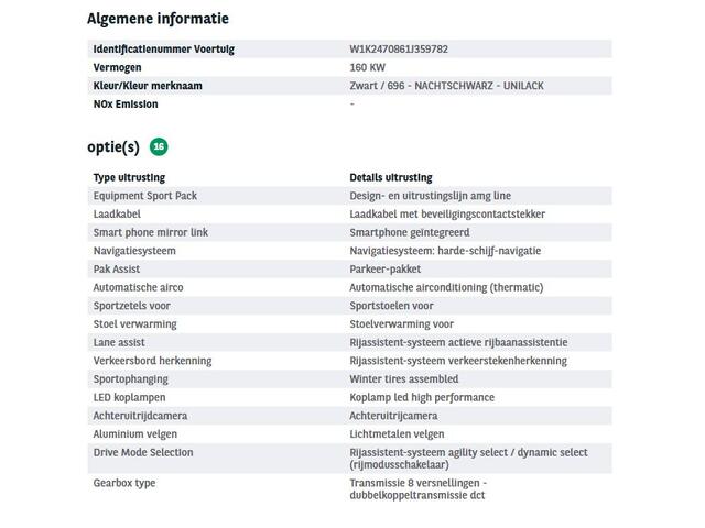 Mercedes-Benz B-KLASSE 250 e Hybride Premium / Design-en AMG line / 1/2 Leder / Stoelverwarming / Pdc+Camera / Navigatie /