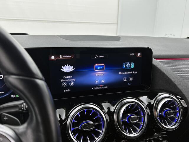 Mercedes-Benz B-KLASSE 250 e Plug-In Hybride Ledkoplampen | Achteruitrijcamera | Dodehoekassistent | Stuur en Stoelventilatie/- verwarming voor. | Sfeerverlichting. Inclusief 24 maanden Mercedes-Benz Certified garantie voor Europa.