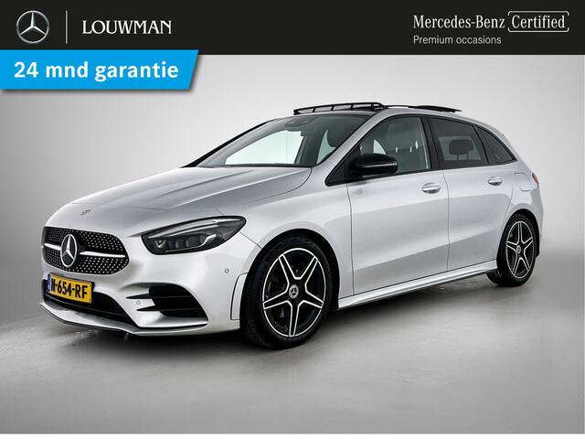 Mercedes-Benz B-KLASSE 200 Business Solution AMG | Panoramadak | Achteruitrijcamera | Multibeam Koplampen | Nightpakket | Inclusief 24 maanden MB Certified garantie voor Europa.