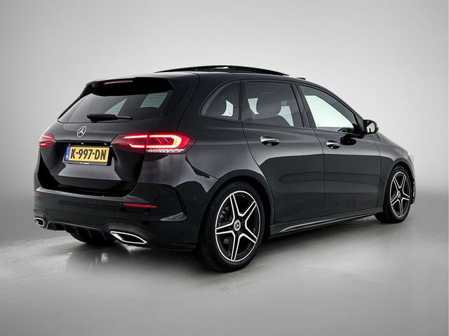 Mercedes-Benz B-KLASSE 180 AMG Nightpakket | Panoramadak | Memory | Sfeerverlichting | Keyless Go | Augmented Reality | Inclusief 24 maanden Mercedes-Benz Certified garantie voor Europa.