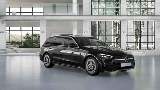 Mercedes-Benz C-KLASSE Estate 300 e AMG Line | Panoramadak | Memory | Headup | Stoelverwarming | Sfeerverlichting |