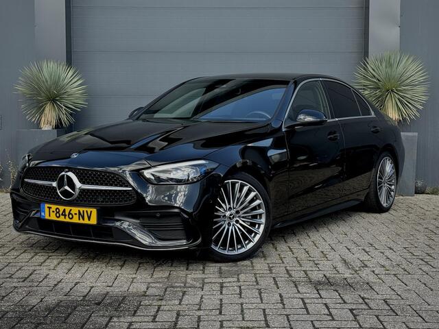 Mercedes-Benz C-KLASSE 180 AMG Line BTW/Fabrieksgarantie/Sfeerverl./360