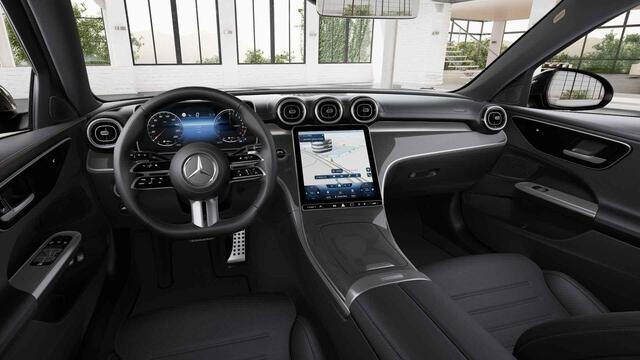Mercedes-Benz C-KLASSE Estate 300 e AMG Line | Night | Panoramadak | Stoelverwarming | Achteruitrijcamera |
