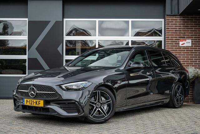 Mercedes-Benz C-KLASSE 180 AMG Line | Panorama | Night Edition | Memory | 360 | Leder | NL-auto |