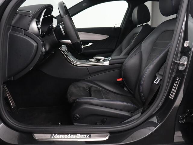 Mercedes-Benz C-KLASSE Estate 300 e Business Solution AMG Limited | Panoramadak | Trekhaak | Cruise Control | 360 Camera | Stoelverwarming | Carplay | Sfeerverlichting | PHEV | Elektrische Achterklep