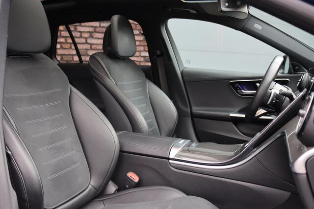 Mercedes-Benz C-KLASSE Estate 300 e AMG Line | Distronic Pro | Panoramadak | Burmester | Memory | HUD | Surround Camera | Trekhaak | Digital Light | Keyless Go | Night Pakket |