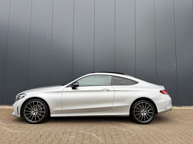 Mercedes-Benz C-KLASSE Coupé 180 AMG line Pano / 360cam / 19 inch Burmester