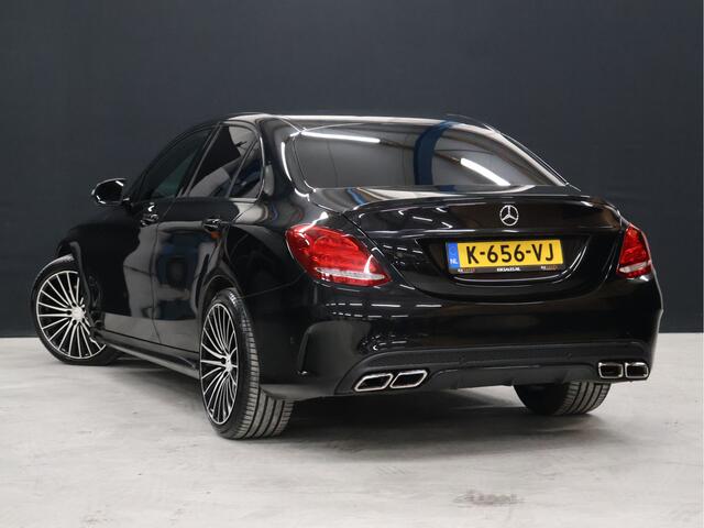 Mercedes-Benz C-KLASSE 200 AMG Sport Night pakket [CAMERA, VOL LEDER, LEDVERLICHTING, STOELVERWARMING, PDC V+A, BLUETOOTH, CRUISE, CLIMATE, NIEUWSTAAT]