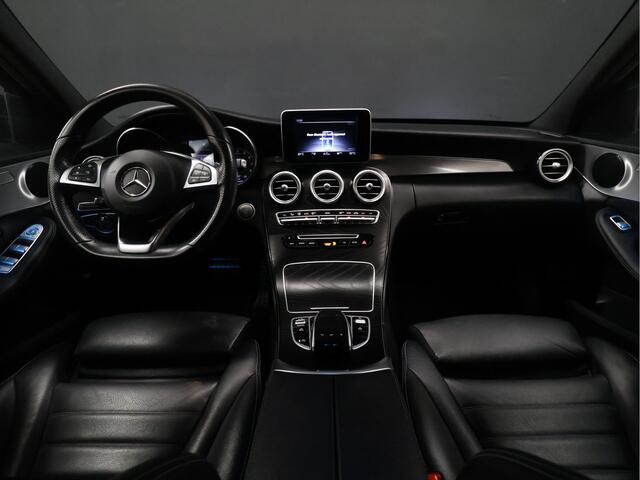 Mercedes-Benz C-KLASSE 200 AMG Sport Night pakket [CAMERA, VOL LEDER, LEDVERLICHTING, STOELVERWARMING, PDC V+A, BLUETOOTH, CRUISE, CLIMATE, NIEUWSTAAT]