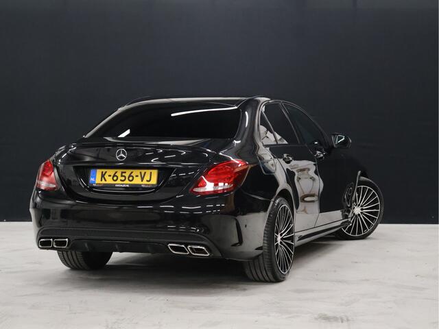 Mercedes-Benz C-KLASSE 200 AMG Sport Night pakket [CAMERA, VOL LEDER, LEDVERLICHTING, STOELVERWARMING, PDC V+A, BLUETOOTH, CRUISE, CLIMATE, NIEUWSTAAT]