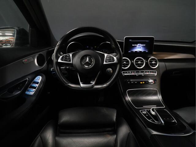 Mercedes-Benz C-KLASSE 200 AMG Sport Night pakket [CAMERA, VOL LEDER, LEDVERLICHTING, STOELVERWARMING, PDC V+A, BLUETOOTH, CRUISE, CLIMATE, NIEUWSTAAT]