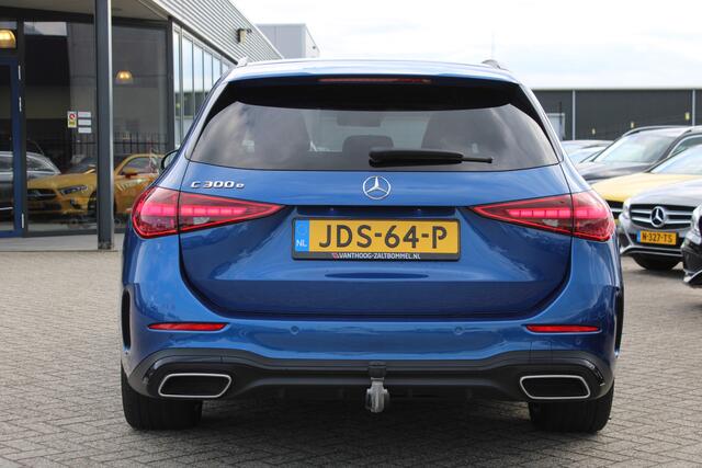 Mercedes-Benz C-KLASSE Estate 300e AMG Line NIGHT PAKKET LEDER HEAD-UP KEY-LESS GO 360-CAMERA TREKHAAK