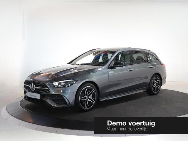Mercedes-Benz C-KLASSE Estate 180 Business Solution AMG | Panoramadak | Trekhaak | Carplay | DIGITAL Light | Night pakket |